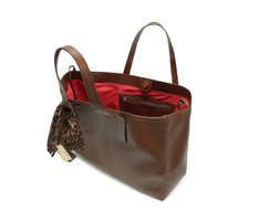 Bolsa Shopping Grande Eco Tec Marrom