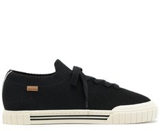 Tênis Knit Pontilhado Alê Preto