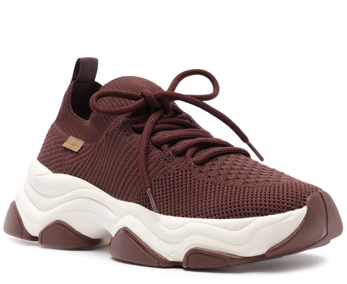 Tênis Runner Knit Vermelho