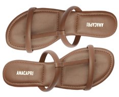 Rasteira Confy Marrom