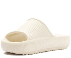 Chinelo Nuvem Texturizado Injetado Branco