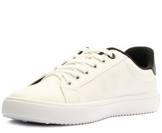 Tênis Basic Branco e Preto