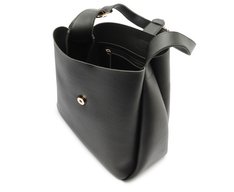 Bolsa Shopping Grande Hobo Pin A Preta