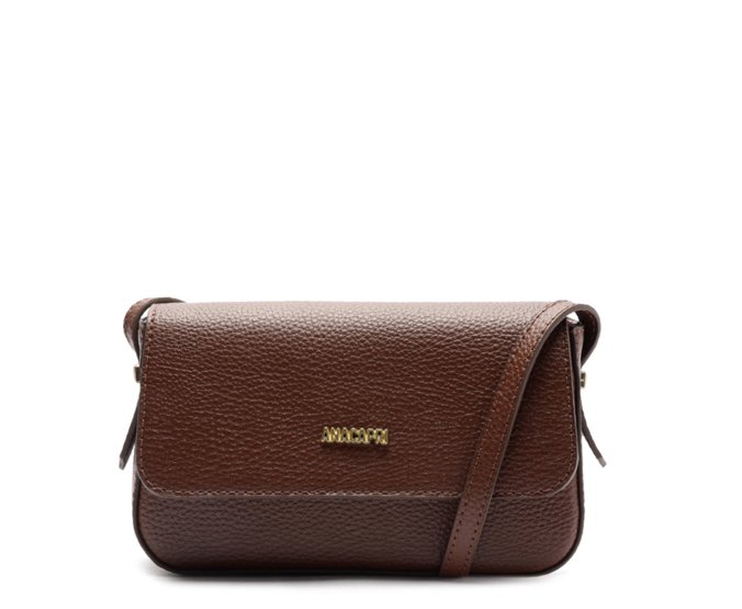 Bolsa Tiracolo Pequena Amélie Marrom