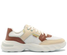 Tênis Chunky Branco Detalhe Azul