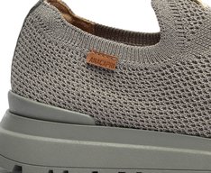 Tênis Sporty Knit Monocolor Cinza