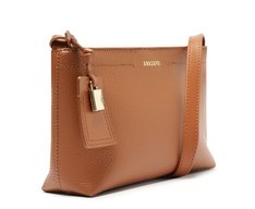 Bolsa Tiracolo Média Cadeado Marrom