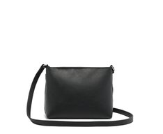 Bolsa Tiracolo Média Matelassê Triangular Preta