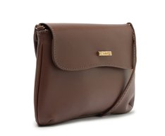 Bolsa Tiracolo Média Dome Marrom