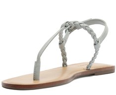 Sandália Slim Trançada Azul