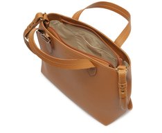 Bolsa Média Tote Vintage Marrom
