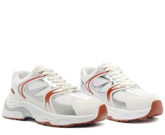 Tênis Chunky Ultra Sport Branco E Marrom