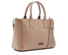 Bolsa Tote Grande Raven Bege