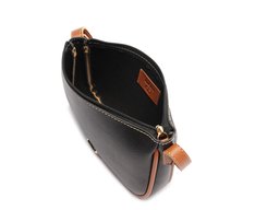 Bolsa Tiracolo Pequena Cápsula Preta