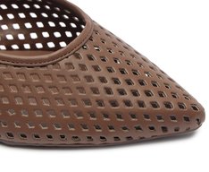 Sapatilha Slingback Ana Marrom