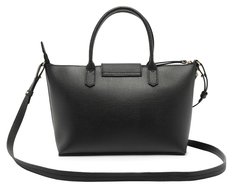 Bolsa Tote Grande Bag Charm Missangas Preta