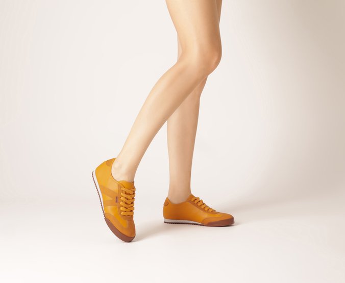 Tênis Vintage Amarelo