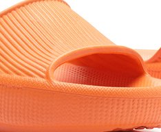 Chinelo Nuvem Texturizado Injetado Laranja