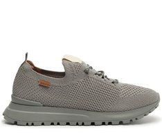 Tênis Sporty Knit Monocolor Cinza