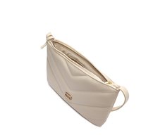Bolsa Tiracolo Média Matelassê Zig Branca