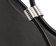 Sandália Slim Elástico Comfy Preta
