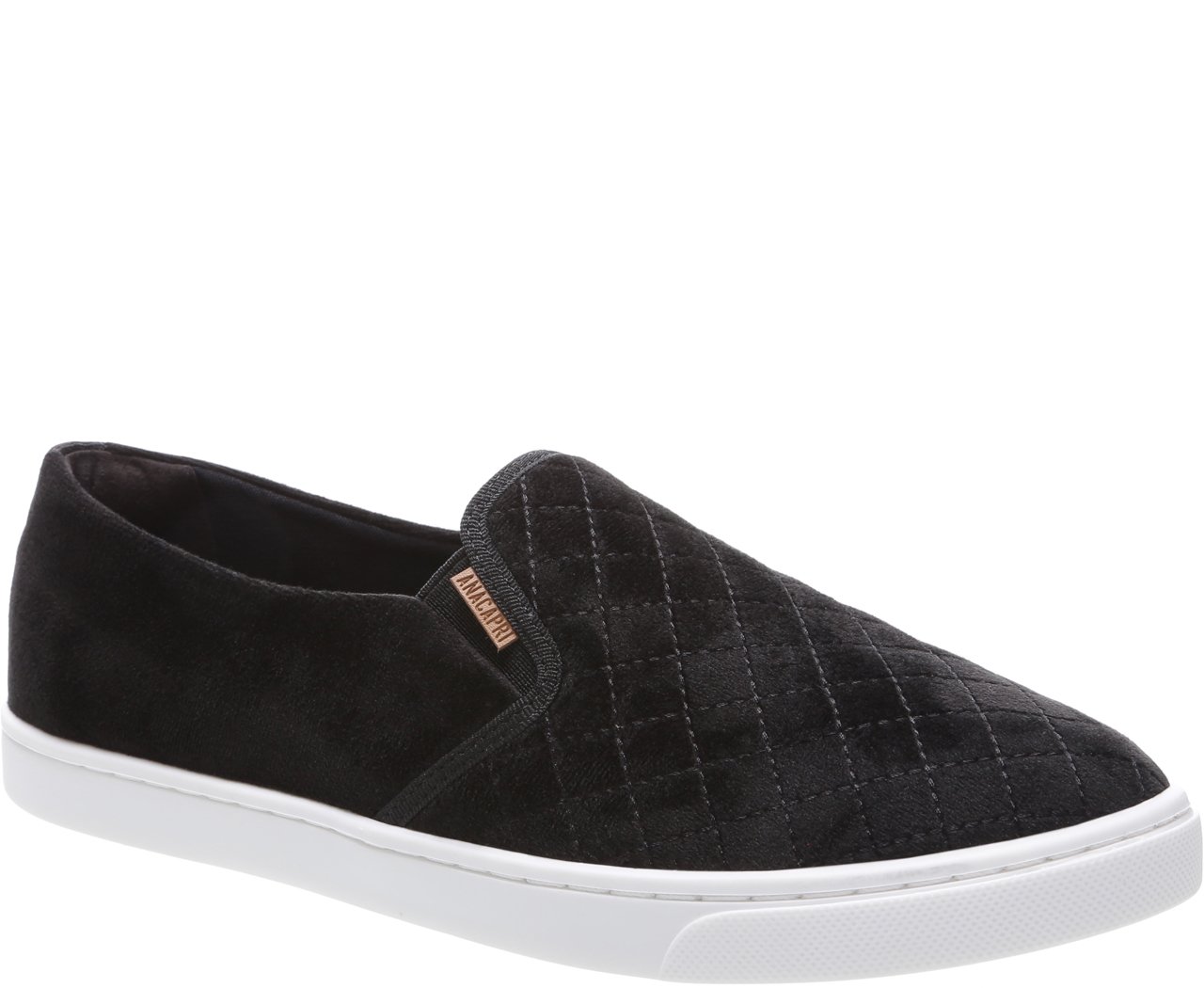 Slip on matelassê store preto