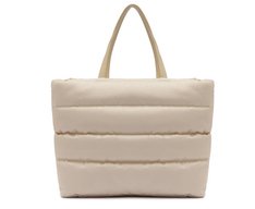 Bolsa Shopping Grande Nylon Fluffy Branca
