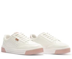 Tênis Urban Furinhos Branco e Rosa