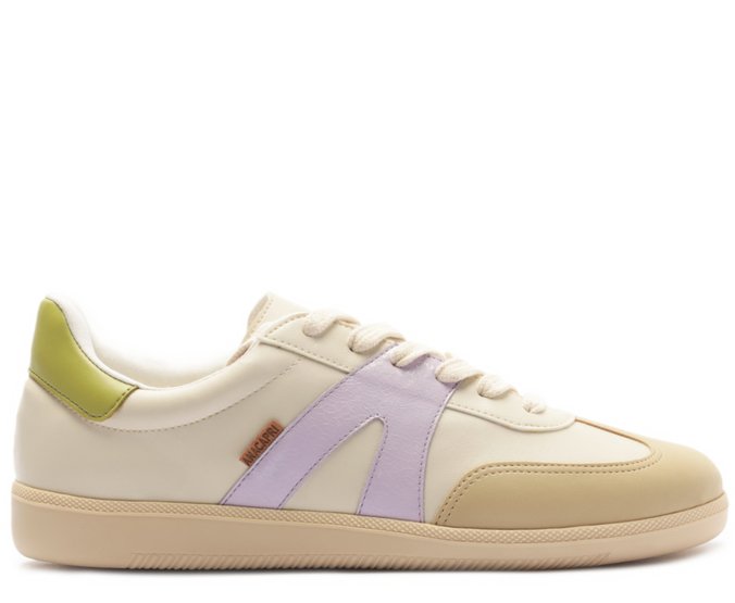 Tênis Chuteira New Ana Roxo E Branco