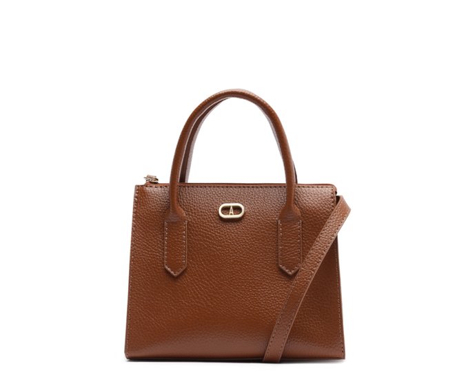 Bolsa Tote Média Work Marrom