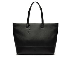 Bolsa Shopping Grande Lisa Chaveiro Preta