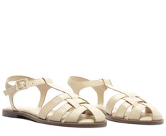 Sandália Tiras Huarache Branca