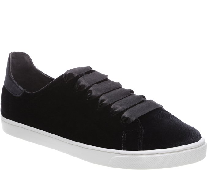 tenis anacapri veludo preto