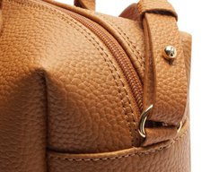 Bolsa Tote Média Arredondada Marrom