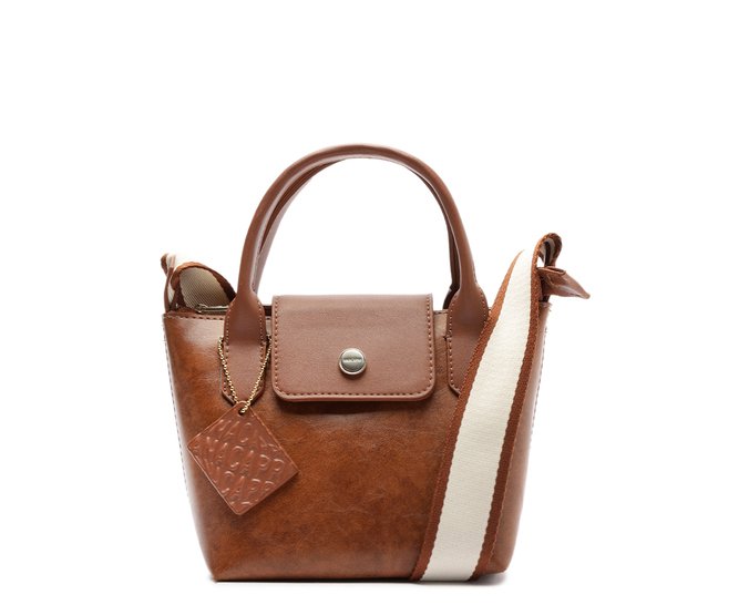 Bolsa Tote Média Estruturada Marrom