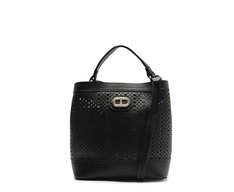 Bolsa Tote Média Detalhada Ana Preta
