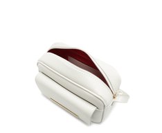 Bolsa Tiracolo Média Com Bolso Valentina Branca