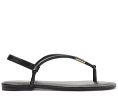 Sandália Slim Metal Comfy Preta