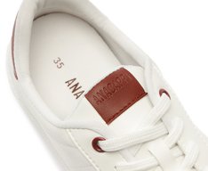 Tênis Pontilhado Basic Branco E Roxo