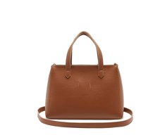 Bolsa Tote Média Porta Cartão Marrom