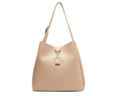 Bolsa Shopping Grande Hobo Pin A Bege