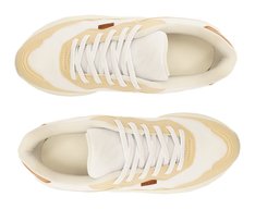 Tênis Chunky Branco Recortes Multineutro Metalizado