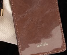 Bolsa Shopping Grande Verniz Porta Cartão Preta