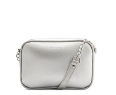 Bolsa Tiracolo Pequena Essencial Prata