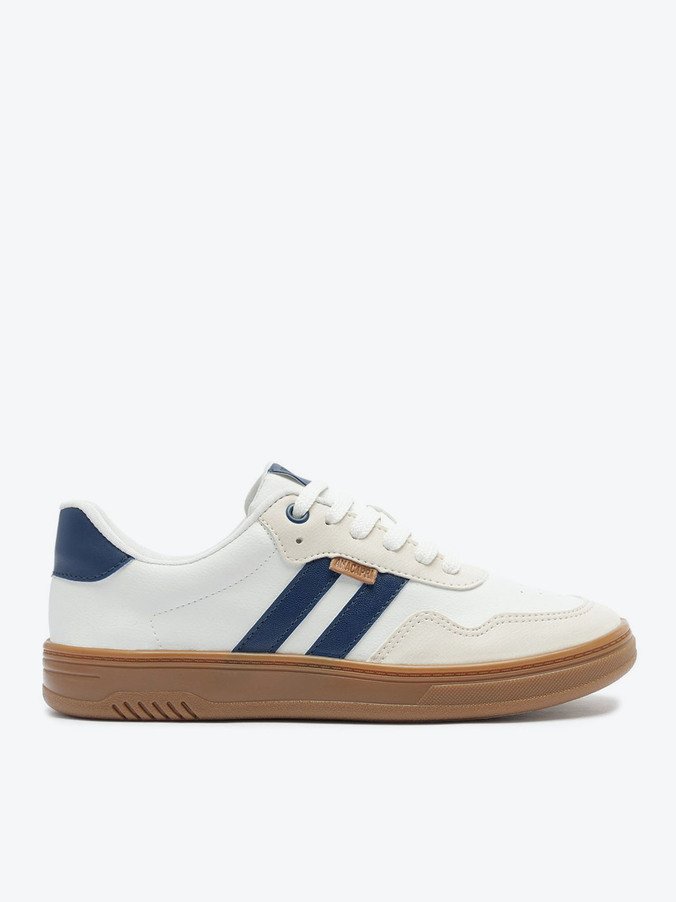 Tênis Lua Branco e Azul