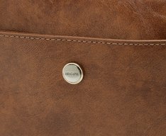 Bolsa Tiracolo Pequena Duetto Marrom