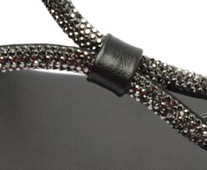 Rasteira Slim Glam Manta Preta