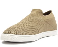 Tênis Slip On Knit Mono Verde