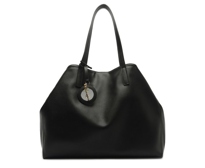 Bolsa Shopping Grande Espelho Preta