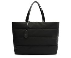 Bolsa Shopping Grande Nylon Fluffy Preta